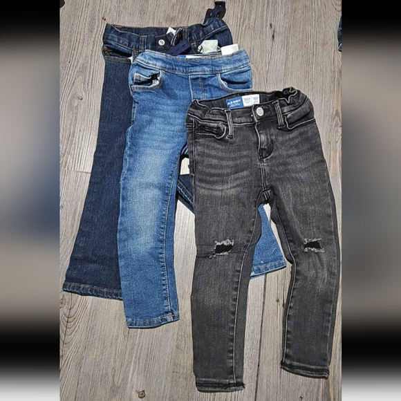 Bundle | Toddler Girl Jeans | 3T | Various - Picture 1 of 4